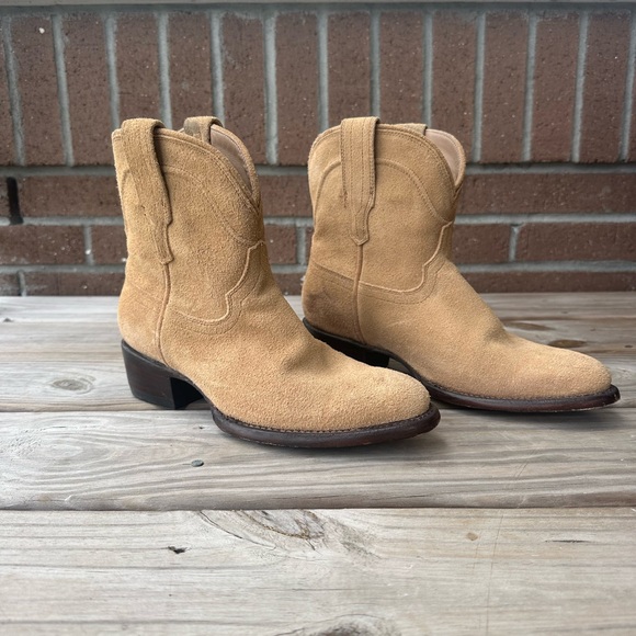Tecovas Suede Booties - Picture 6 of 6